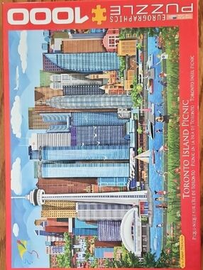 Toronto Island Picnic 1000-Piece Jigsaw Puzzle